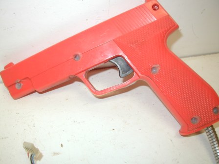 Red Happ Optical Gun (Working) (The Nut Side Of The case Halves Have Been Filled With Hot Glue) (Item #5) (Image 2)